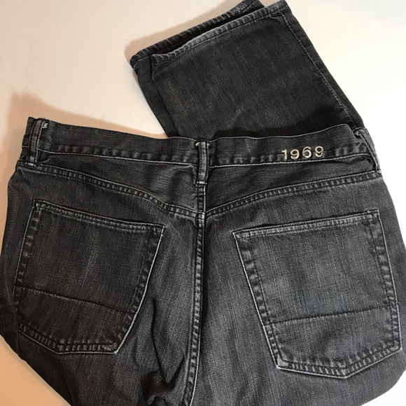 Gap 1969 Authentic 34x32 Black Jeans PRICE FIRM - Picture 3 of 4